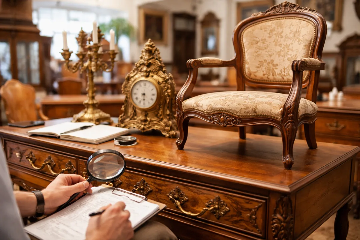 Comment identifier des objets anciens de mobilier pour une estimation précise